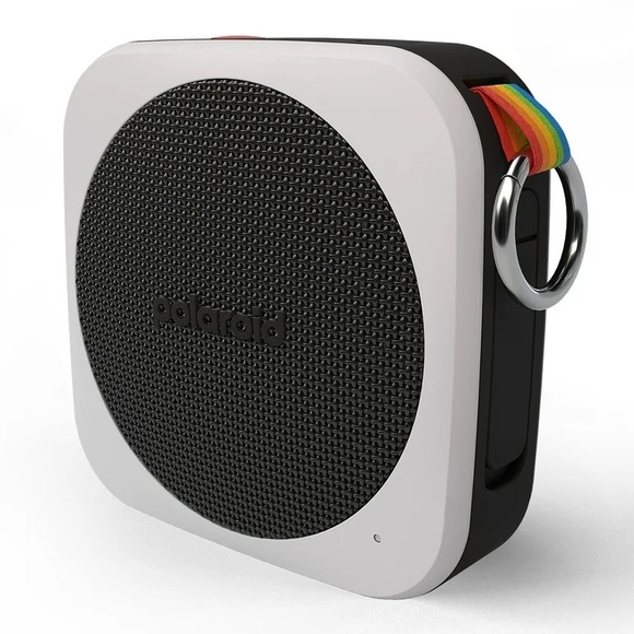 Polaroid Black and White Speaker with Colorful Strap - Picture 1 of 5